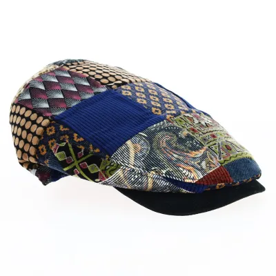 Flat Cap Ventimiglia Patchwork Cotton - Traclet