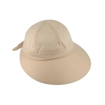 Large Visor Cap Amalfi Beige - Traclet