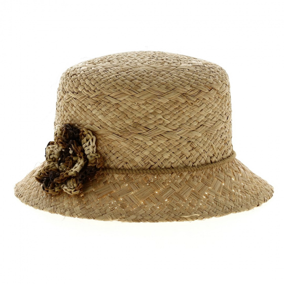 Firenze Natural Straw Cloche Hat - Traclet Firenze Natural Straw Cloche Hat - Traclet