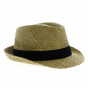 Trilby Hat Child Mattéo Straw - Traclet