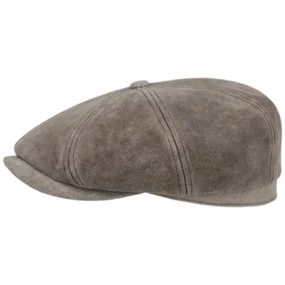 Casquette Hatteras Goatskin marron- Stetson Reference : 14943| Chapellerie Traclet