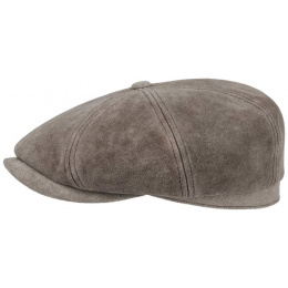Brown Hatteras Goatskin Cap - Stetson