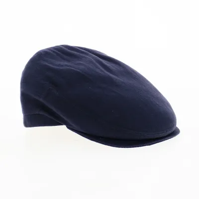 Casquette Plate Poggy Chanvre Bleu - Flechet
