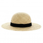 Catalan Wide Brim Natural Straw Hat - Traclet