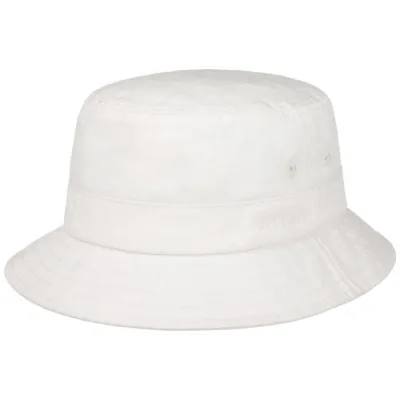 Bob Coton Twill Coton Bleu Blanc - Stetson Reference : 15041| Chapellerie Traclet
