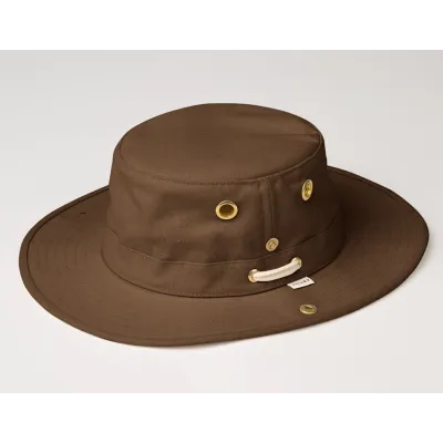 Chapeau Traveller T3 Coton Marron - Tilley   Reference : 15120| Chapellerie Traclet