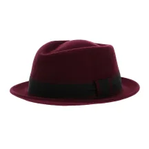 Porkpie hat Imperia Bordeaux - Traclet
