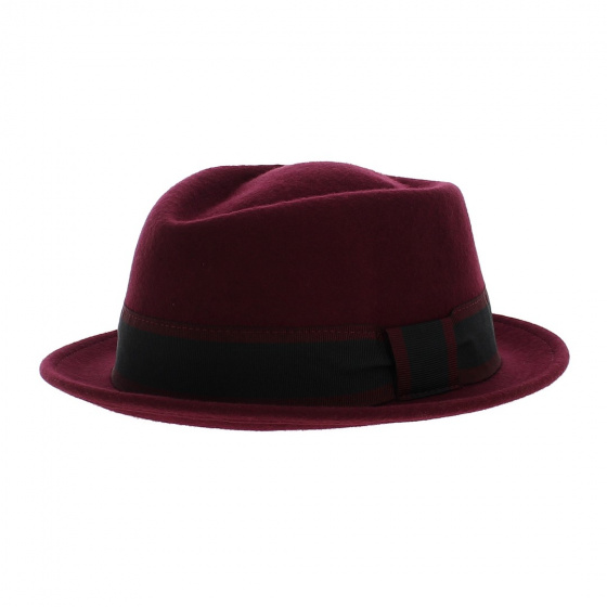 Porkpie hat Imperia Bordeaux - Traclet