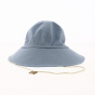 Nadine Cotton Visor Cap Light Blue - Crambes