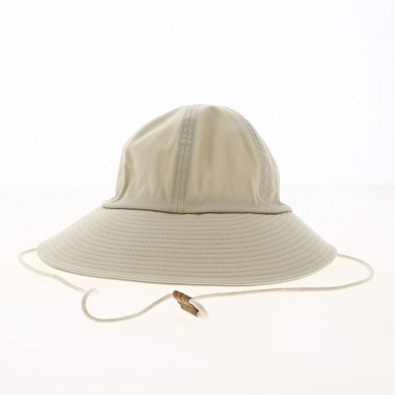 Casquette Visière Nadine Coton Beige - Crambes