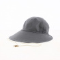 Nadine Cotton Visor Cap Light Grey - Crambes