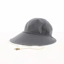 Nadine Cotton Visor Cap Light Grey - Crambes