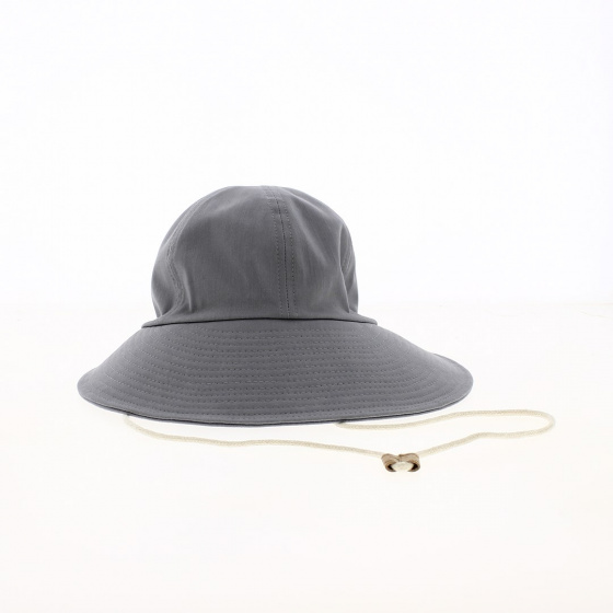 Casquette Visière Nadine Coton Gris Clair - Crambes