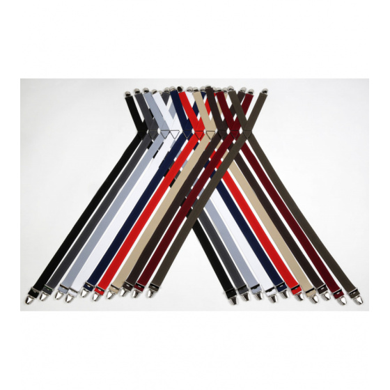 Large Size Solid Color Suspenders