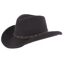 Chapeau Western Bodie Feutre Marron - Stetson