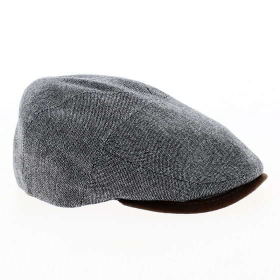 Flat Cap Gecko Silk Grey - Flechet