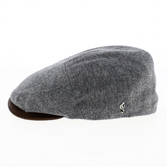Flat Cap Gecko Silk Grey - Flechet