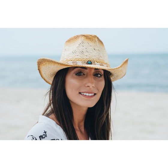 Frank James Cowboy Hat Paper Straw - Traclet