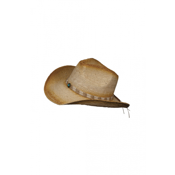 Chapeau Cowboy Frank James Paille Papier - Traclet