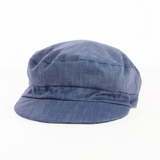 Cap Gavroche Garden Reversible Blueberry Flowered Patterns - Traclet