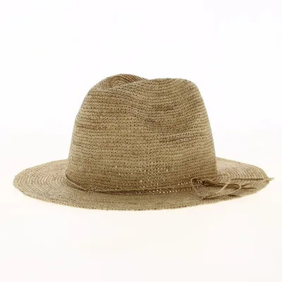 Chapeau Traveller Papo Paille Naturelle - Traclet