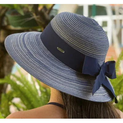 Tolouse Sun Protection Hat Navy Blue - Traclet