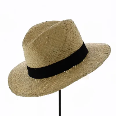 Chapeau Traveller Paille Naturelle Nantes - Traclet