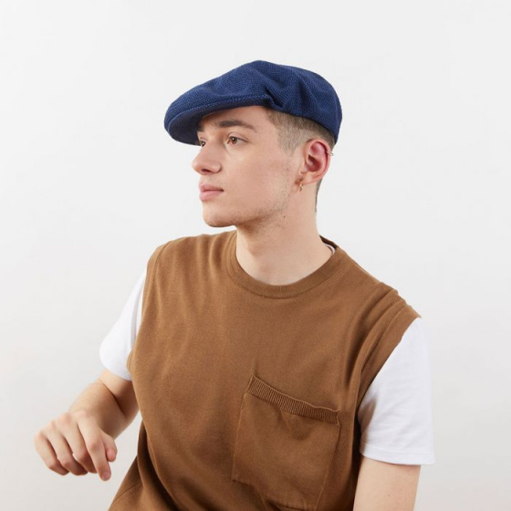 Béret Basque Été Gabe Bleu Marine - Laulhère