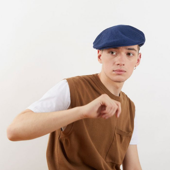 Béret Basque Été Gabe Bleu Marine - Laulhère