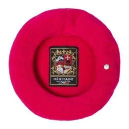 Béret Authentique Été Coton Bright Rose - Héritage par Laulhère