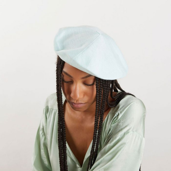 Authentic Summer Cotton Beret Rosa - Heritage by Laulhère