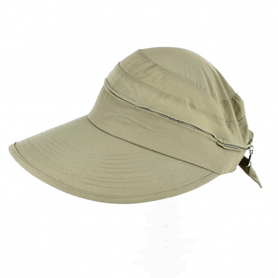 Large Visor Cap UPF 50+ - UV Protection & Waterproof Butterfly Sand - Aussie Apparel