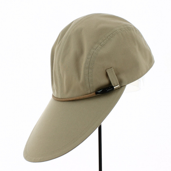 Marlin Beige Large Visor Cap - Crambes