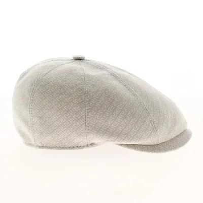 Casquette Hatteras Beretto Coton Blanc Ecru - Traclet