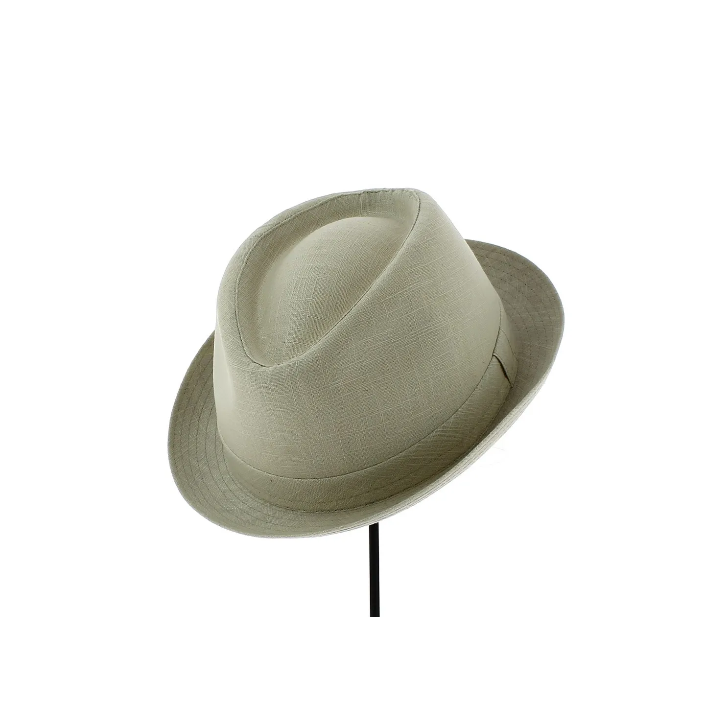 Chapeau Trilby Milo Lin Beige - Traclet