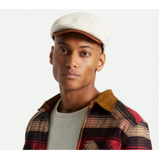 Brixton Natural Hooligan Flat Cap Brixton Natural Hooligan Flat Cap