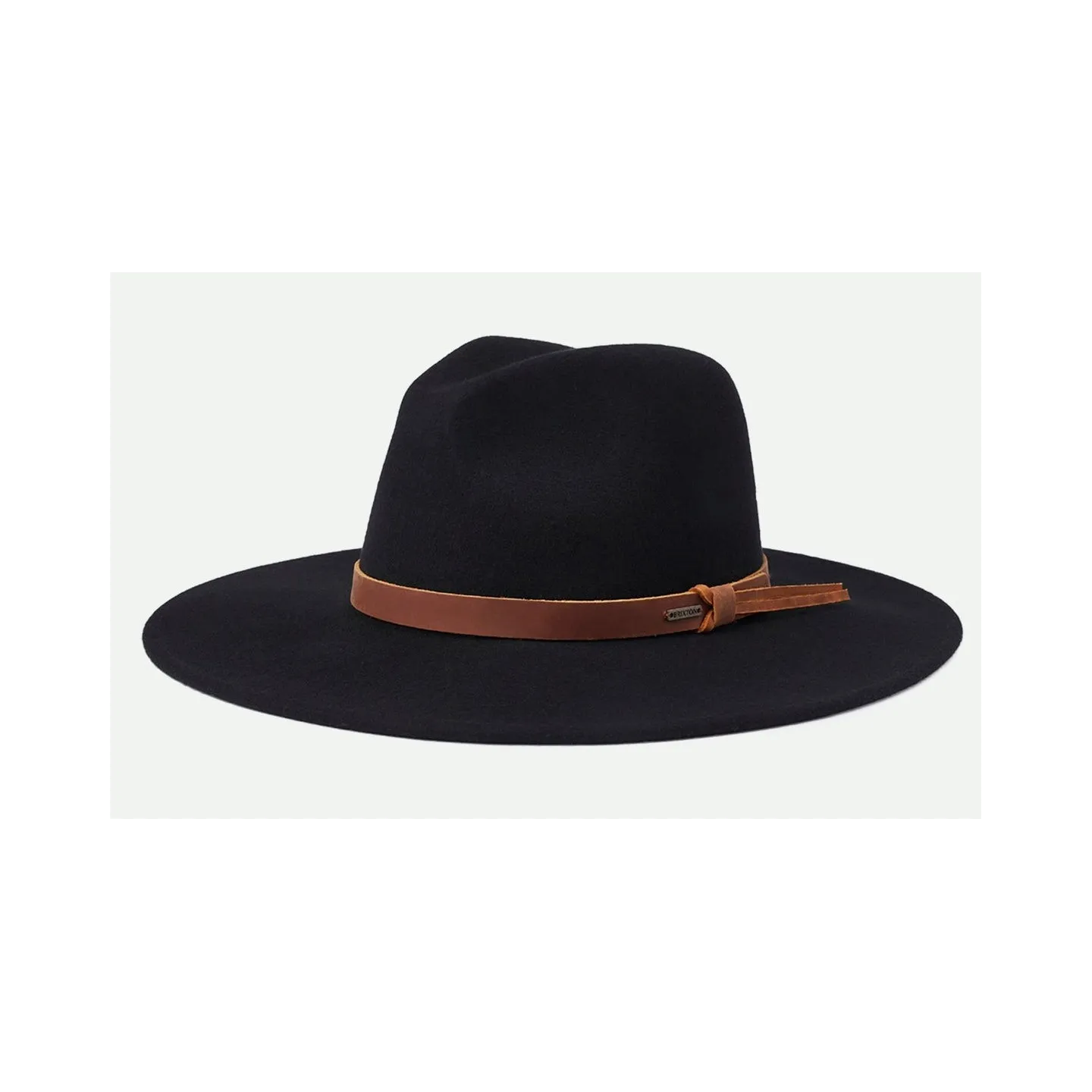 Chapeau Fedora Field Proper Feutre Laine Noir - Brixton