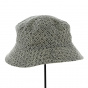 Bob Navy Reversible Cotton Damiers - Traclet