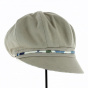 Cap Gavroche Sifnos Reversible Beige Cotton - Traclet