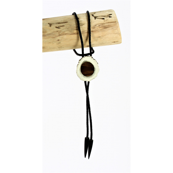 Bolo Tie - Cravate Bovin & Fibre Carbone 7  - Traclet