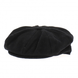 Casquette Irlandaise Galway Noir - Hanna hats