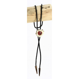 Bolo Tie - Deer Tie Shell & Resin 20 - Tracle
