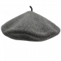 Classic Light Heather Gray Beret - The French Beret