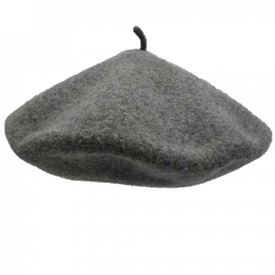 Classic Light Heather Gray Beret - The French Beret