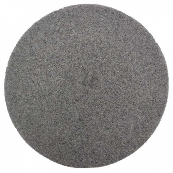 Béret Classique Gris Clair Chiné - Le Béret Français
