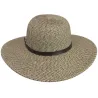 Capeline Niza Naturel Marron UPF 50+ - Traclet