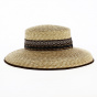 Natural Straw Merrona Capeline - Flechet