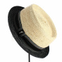 Pork Pie Erico Natural Straw Hat - Flechet