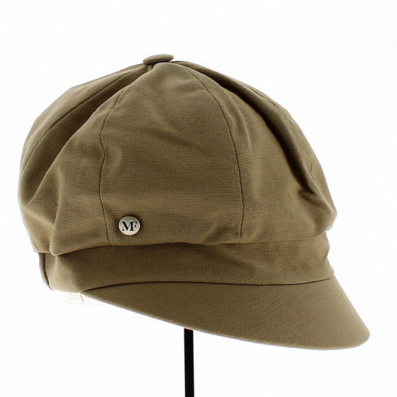 Casquette Gavroche Neaux Beige foncé Coton - Traclet