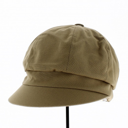 Cap Gavroche Neaux Dark beige Cotton - Traclet